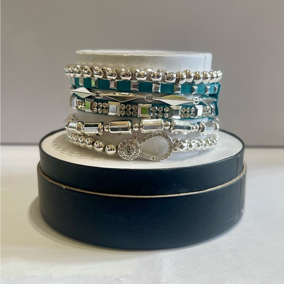 Bomb Party | Jewelry | Bomb Party Leave Em In Awe Stack Bracelets ...